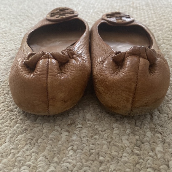 Tory Burch Minnie Leather Ballet Flats - Picture 3 of 3